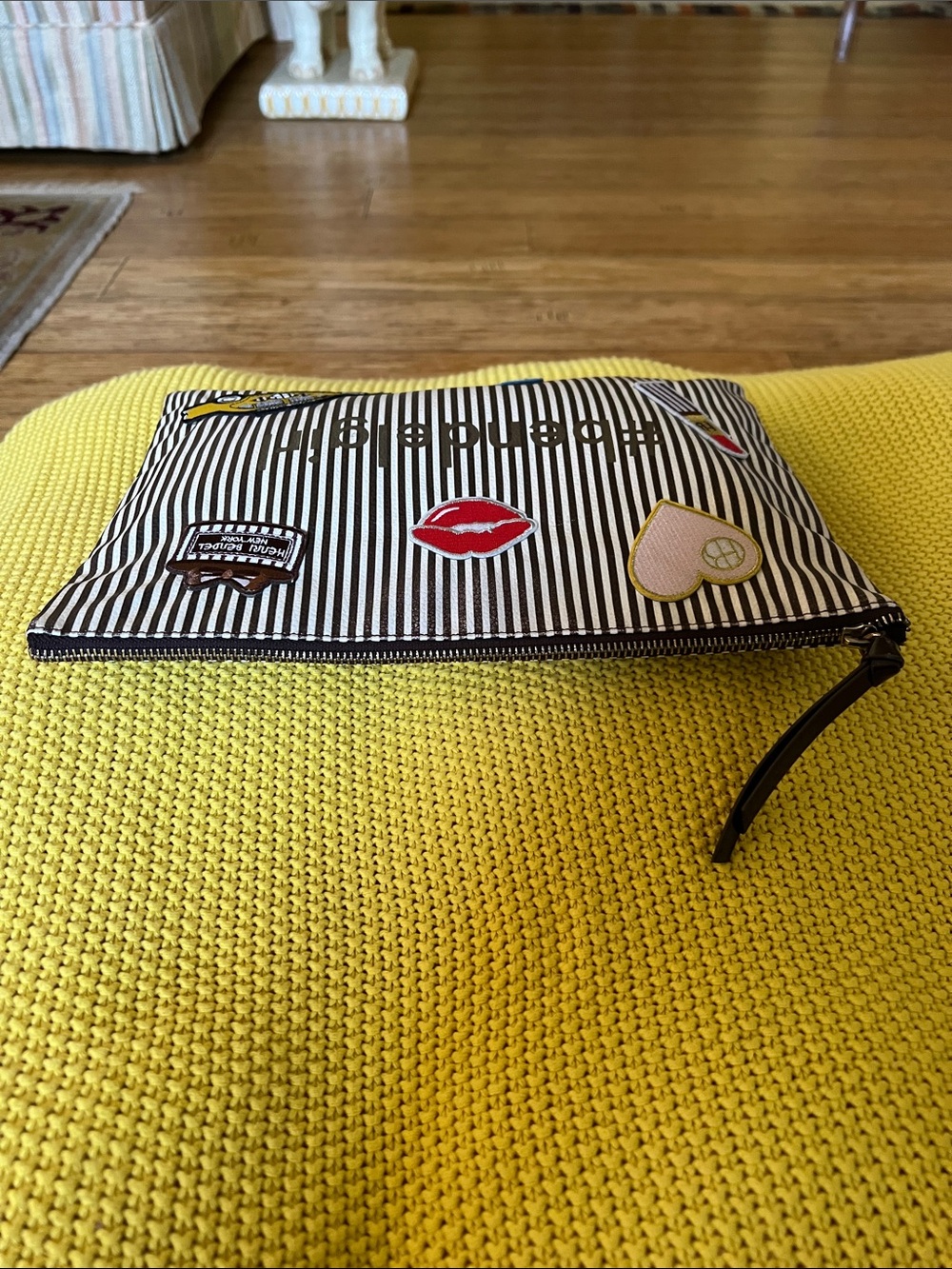 Henri Bendel Leather Clutch - Picture 10 of 13